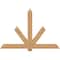 Ekena Millwork Kennewick Timber Gable Bracket, Western Red Cedar, 72"W x 48"H x 3 1/2"D x 5 1/2"F, 16/12 Pitch GBW072X48X0406KEN00SWR - alternate 1